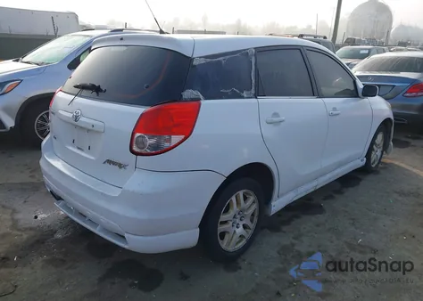 2003 Toyota Matrix Xr from USA, damaged, VIN 2T1KR32E63C123885